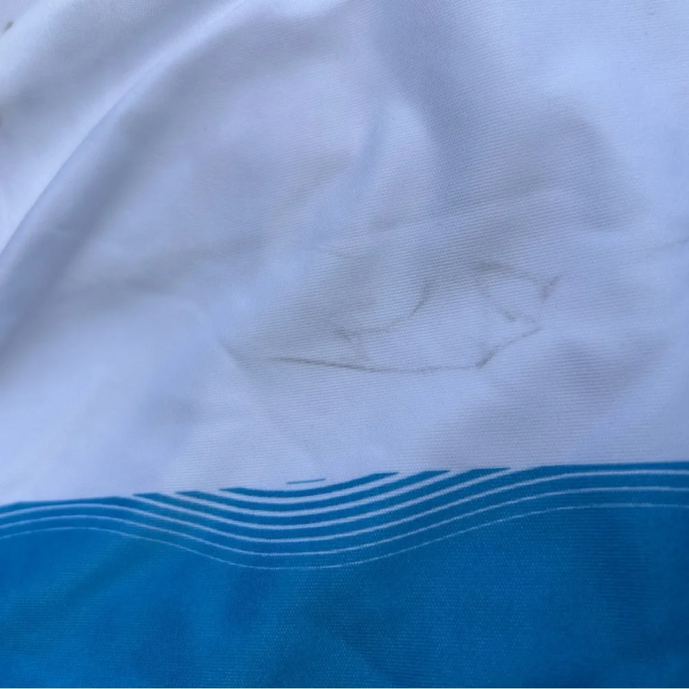 Adidas Messi Training Jersey Mens Small White Blue Gold IS6466 Argentina Soccer